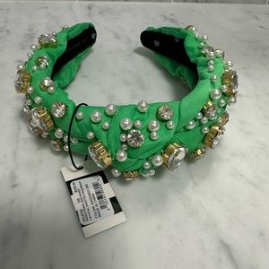 Lele sadoughi x SCL avocado knotted headband